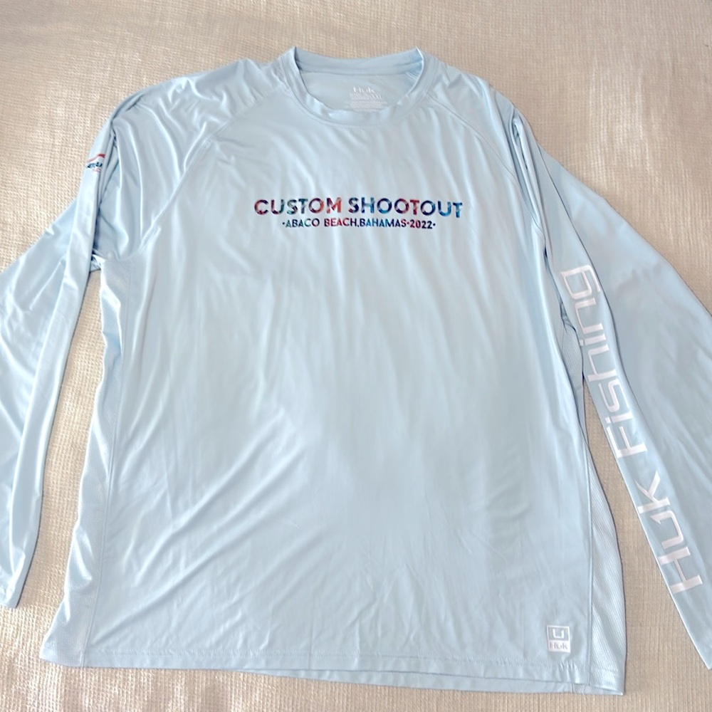 Men’s Huk Fishing Custom Shootout Fishing Shirt